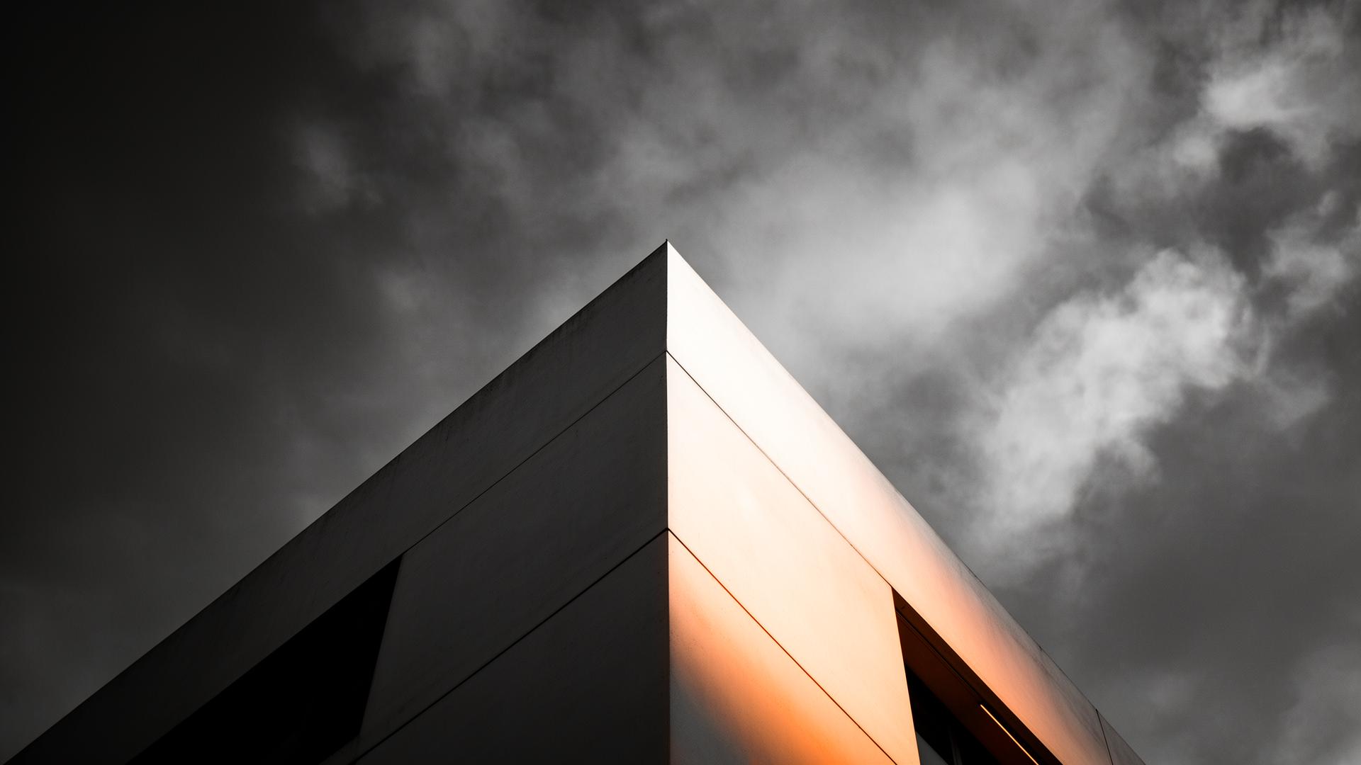 Modernist architecture detail